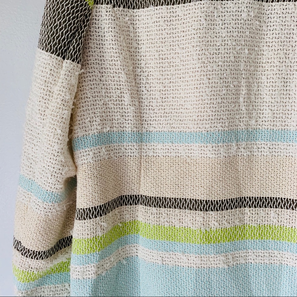 BASLER Tweed Striped Oversized Career Wear Blazer - Picture 4 of 7